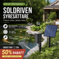🌞 50% RABATT NU! 💧 Solcellsdriven Pondluftare med Luftpump – Solcellsdriven, Enkel Installation – Främjar Frisk Fisk & Klart Vatten 🐟