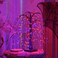 🎃 50% RABATT NU! 🌙 Spooky Elegans i Varje Gren – Svart Trädljus med Lila & Orange LED – Perfekt för Halloween & Mysig Stämning ✨