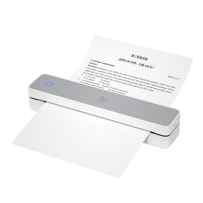 Bärbar trådlös termisk skrivare D810 – Bluetooth, US Letter, för resa, studio & kontor