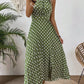 👗 50% RABATT! ⏳ Halterklänning med prickar för dam – Flödande & ledig passform – Perfekt för sommar, strand eller lata dagar – romantisk stil med retrokänsla 🌸