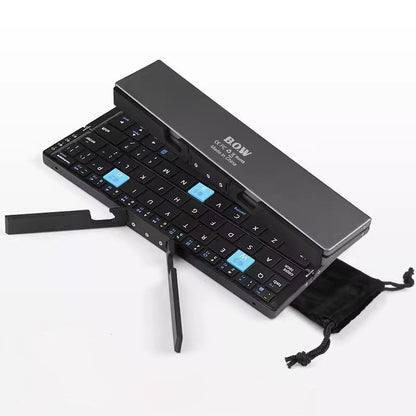 ✨ Nyhet 50 % RABATT💻Bärbar Mini Hopfällbar Tangentbord - Perfekt för Telefon, Surfplatta och Laptop