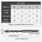 High hardness skewed head eccentric drill