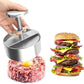 🍔 50% RABATT NU! 🔥 Manuell Köttpress för Hamburgare – 304 Rostfritt Stål, Maskindiskbar & Non-Stick ✨