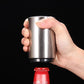 🍺 Köp 1 få 1 gratis! 🧲 Automatisk flasköppnare i rostfritt stål – magnetisk lockfångare, portabel & snygg – perfekt för fester och vardagsbruk ✨