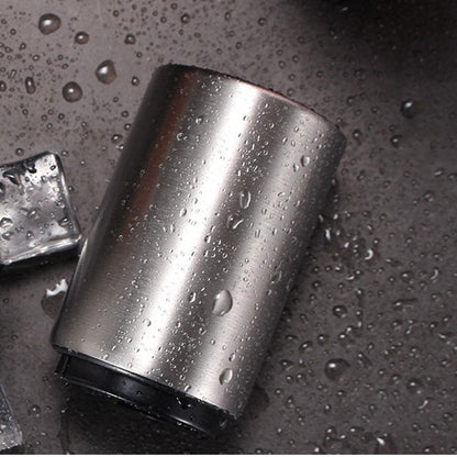 🍺 Köp 1 få 1 gratis! 🧲 Automatisk flasköppnare i rostfritt stål – magnetisk lockfångare, portabel & snygg – perfekt för fester och vardagsbruk ✨
