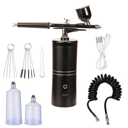 ✨Bärbart sladdlöst airbrush-kit med kompressor