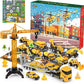 🚜 50 % RABATT NU! 🚧 Byggfordon adventskalender – 24 överraskningar med diecast-modeller – perfekt för små ingenjörer 🎄