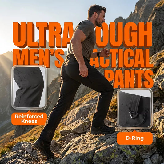 👖 50% RABATT NU!🛠️ Bekväma & Slitstarka Byxor – Multi-Ficka & Hållbara – Tuffa Tag 🌿