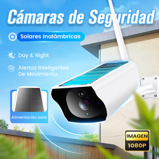 Cámaras de seguridad inalámbricas solares