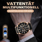 ⌚ 50% RABATT NU! 💧 Herrars Vattentät Multifunktionell Kvartsur – Kronograf Design & Lysande Visare – Perfekt för Äventyr & Vardag 🌟