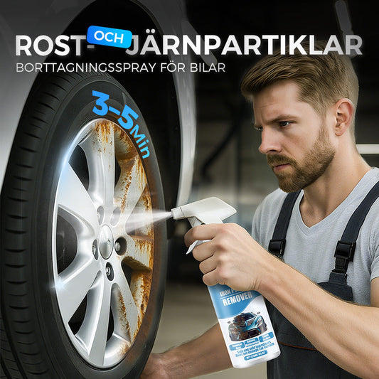 🔥Spray för borttagning av rost och järnpartiklar från bilar