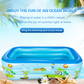 🏊 50% RABATT NU! 🌊 Uppblåsbar Pool med GRATIS Pump – Enkel Att Sätta Upp – Timmar av Sommarkul för Hela Familjen ☀️