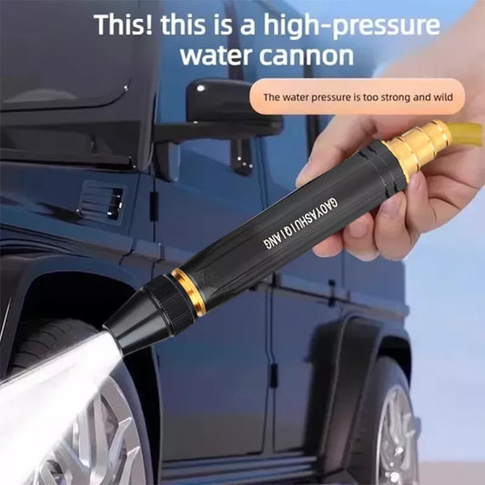 💦 50% RABATT NU! 🔫 Högtrycksvattenpistol för Hemmet – Förstärkt Munstycke & Slang – Vattna Blommor, Tvätta Bilen & Rengöra Uteplats 🚗