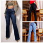 🔥2026 bästsäljare 🔥 Stretchiga jeans med hög midja