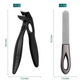 ✂️ 50% RABATT NU! 🛡️ Stänksäker Nageltrimmer i Rostfritt Stål – Bred Käköppning & 45° Vinklat Huvud – Perfekt för Tjocka Naglar & Artritvänlig 👴
