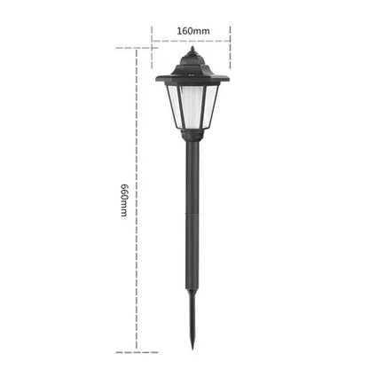 💡 50% RABATT 🌿 | Vintage Solcells Golvlampa – 1000mAh & Automatisk Sensor