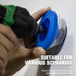 🛠️ 50 % RABATT NU! 💨 Dammsamlare för borrmaskin – elastiskt centrumhål & tät förslutning, passar 4–10 mm borr, 2-pack 🧹