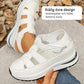 👡 50% RABATT NU!✨ Hålad Sportsandal – Luftkudde & Tjock Sula – Justerbar & Sluten Tå – Sportig Casual Fodtøy 👟