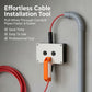 🔧 50% RABATT! ⚡ Effektiv Kabeldragare – Enkel Hantering, Robust & Perfekt För Elektriska Installationer 🛠️