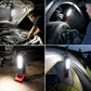 💡 50 % RABATT NU! 🔦 Uppladdningsbar arbetslampa – 3000 LM COB-LED, magnetfäste, 360° krok & 180° stativ – perfekt för garage och camping 🚗
