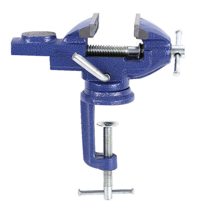 🔧 50 % RABATT NU! 🗜️ Mini universal verktygsskruvstäd – robust gjutjärn, 360° rotation & starkt grepp – perfekt för hobby, verkstad och garage 🛠️