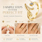 💍 50% RABATT! ✨ Justerbar Glittrande Initialring för Kvinnor – Välj Din Egen A–Z – Perfekt Som Present & Personlig Accessoar 🌸