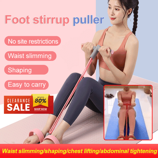 🎁Limited time 80% OFF⏳21 Fitness Resistance Bands-4 Tube Pedal Ankle Puller