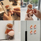 🐶 50% RABATT NU! ✨ 3D Gullig Shiba Inu Dörrstopp & Stressboll – Söt Väggskydd & Klämleksak – Viral Sensation 🎉