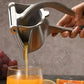 🍋 50% RABATT NU!🍊 Rostfritt Stål Manuell Juicer – Tung Citruspress & Frukt Press – Hälsosam Färsk Juice Tillverkare för Kök & Bar 🥤