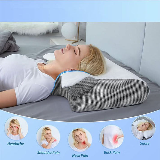 😴 50% RABATT! 🌿 Ergonomisk Kudde för Djup Sömn – Bambutyg, Nackstöd & Tryckavlastande!