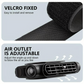 🚗 50% RABATT NU!🌬️ Dual Turbo Bilfläkt för Baksätet – 3 Hastigheter, Tyst & Kardborre – Sommar Essential 🔇