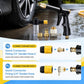 💦 50% RABATT NU! 🚗 Högtrycksvattenpistol – Ergonomiskt Grepp, Booster Munstycke & Slang Ingår – Kraftfull Biltvätt & Trädgårdsbevattning 🌻
