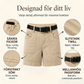 👖 50% RABATT NU! 🩳 Women's Casual Stretch Shorts with Utility Pockets – Bekväma & Praktiska – Perfekt för Vardagsbruk 🌿