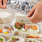 🧊 50% RABATT NU! 🔥 Aluminiumfolieisoleringsskydd – Värmebevarande, Mikrovågssäker & Återanvändbar – Håll Maten Varm Längre 🍱