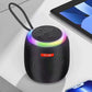 🎵 50 % RABATT NU! 🔈 Bärbar bluetooth-högtalare – Bluetooth 5.0, IPX5 vattentät & LED-ljus – perfekt för duschen, stranden och fester 🚿
