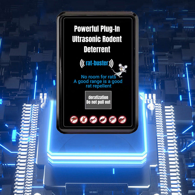 💗NEW HOT SALE 50% OFF🔥Powerful Plug-In Ultrasonic Rodent Deterrent