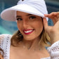 👒 50% RABATT NU! ☀️ Sommarens Dam Solhatt – Mjuk & Lättvikt, UV-skydd, Justerbar Passform – Unik Sommarbasvara ✨