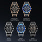 ⌚ 50% RABATT NU! 💧 Herrars Vattentät Multifunktionell Kvartsur – Kronograf Design & Lysande Visare – Perfekt för Äventyr & Vardag 🌟