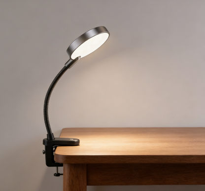 🎁 50 % rabatt! 💡 Miniuppladdningsbar nattlampa med klämma – 3 färglägen, justerbar ljusstyrka, ögonvänlig LED-teknik och flexibel 360°-design för mångsidig användning! 👀✨