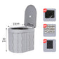 ⛺ 50% RABATT NU! 🚽 Bärbar Hopfällbar Utomhustoalett – Robust 136 kg & Luktstopp 🌲