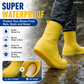 ☔ 50% RABATT NU! 👟 Tjocka, Slitstarka & Vattentäta Skoskydd – Håll Dina Skor Torra & Rengöra – Perfekt för Regniga Dagar 🌧️