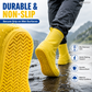☔ 50% RABATT NU! 👟 Tjocka, Slitstarka & Vattentäta Skoskydd – Håll Dina Skor Torra & Rengöra – Perfekt för Regniga Dagar 🌧️