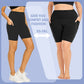 🏃‍♀️ 50% RABATT NU! 💧 Fukttransporterande Träningsshorts – Snabbtorkande, Hög Midja & 2 Fickor för Intensiv Träning 🔥