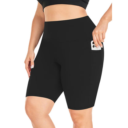 🏃‍♀️ 50% RABATT NU! 💧 Fukttransporterande Träningsshorts – Snabbtorkande, Hög Midja & 2 Fickor för Intensiv Träning 🔥
