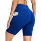 🏃‍♀️ 50% RABATT NU! 💧 Fukttransporterande Träningsshorts – Snabbtorkande, Hög Midja & 2 Fickor för Intensiv Träning 🔥
