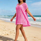 🏖️ 50% RABATT NU! 👙 Dam Genombruten Strandöverdrag – Virkmönster, Snabbtorkande Polyester & Solskydd 🌴