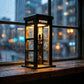 🏙️ 50% RABATT NU! 📞 Retro Telefonkiosk Stämningslampa – Urban Inredning & Varmt Ljus ✨
