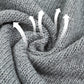 🧥 50% RABATT NU! 🍂 Women's Autumn Knit Drawstring Hooded Coat – Mjuk Stickad & Klassiska Knappar – Perfekt för Höst & Vinter – Avslappnad Elegans 🌿