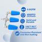 ⚡50% RABATT!🔥Trippel Turbo-munstycke för Högtryckstvätt – 360° Roterande Turbomunstycke med 1/4" Snabbkoppling