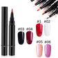 💅 KÖP 1 FÅ 1 GRATIS! 🎨 One Step Nagelgelpenna – 18 Färger & Gratis Mini-UV-lampa – Perfekt för Salongskvalitet Hemma – Enkel & Snabb 💡